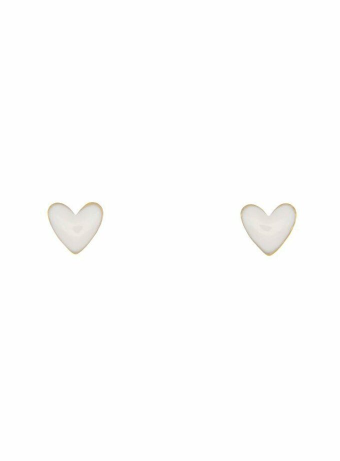 Boucles d'oreilles Clous Petit Coeur