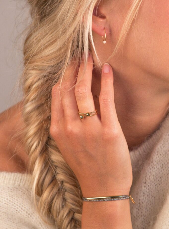 Lien d'amitié - modèle perles