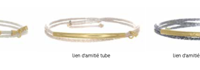 Lien d'amitié - modèle perles