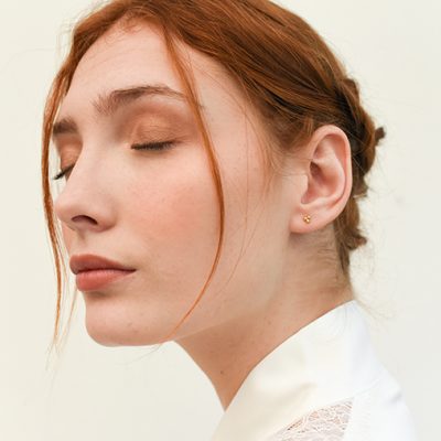 Boucles d'oreilles Clous 3 petits points