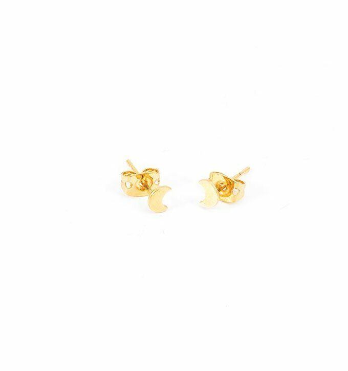 Boucles d'oreilles enfant Moon