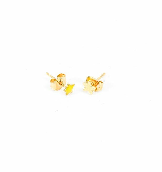 Boucles d'oreilles enfant Star