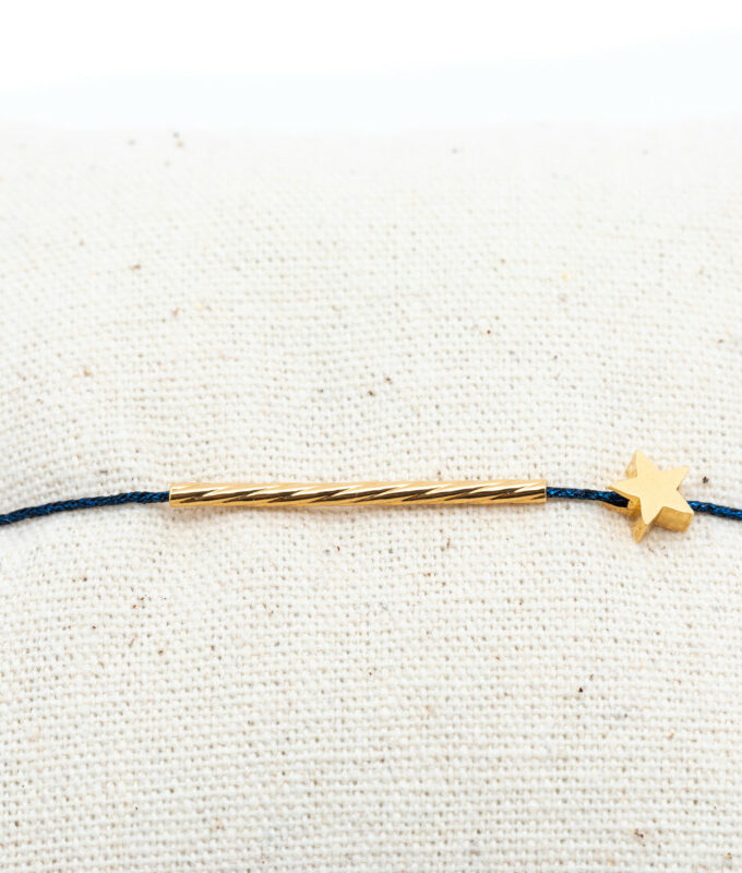 Les petits bracelets Polyester - modèle Baguette magique