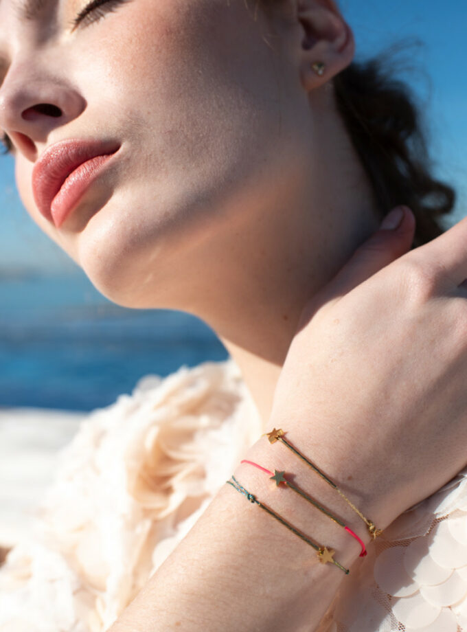 Les petits bracelets Polyester - modèle Baguette magique