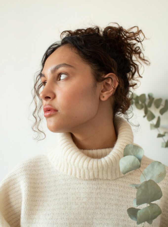 Boucles d'oreilles clou Pytha