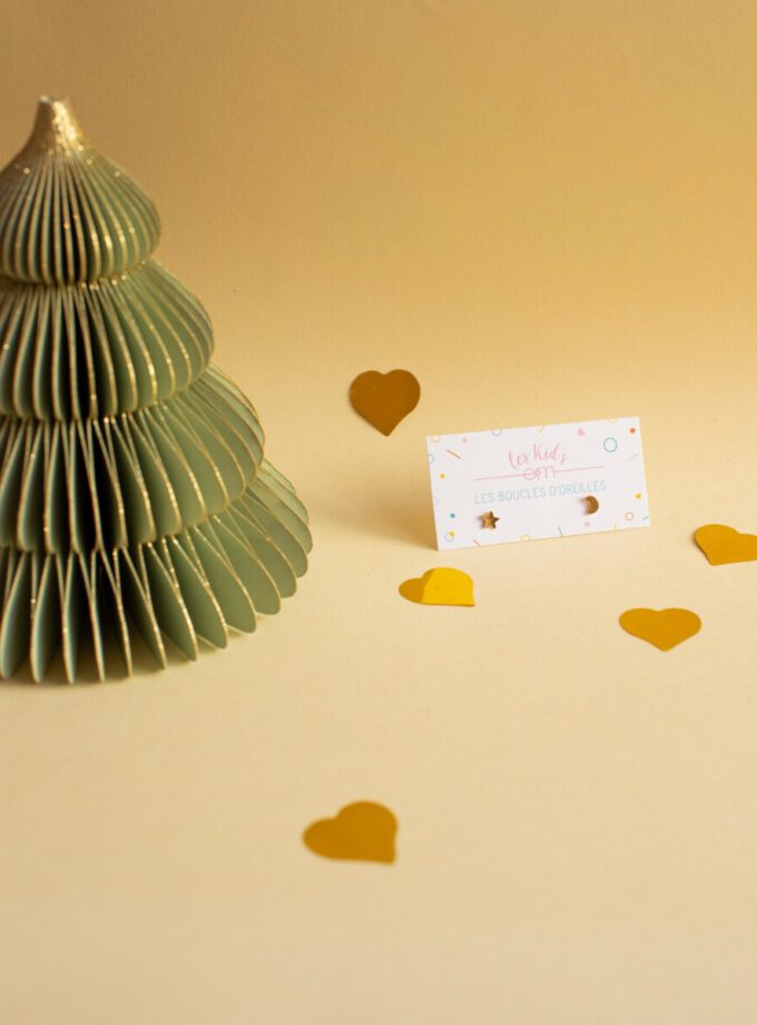 Boucles d'oreilles enfant Good night