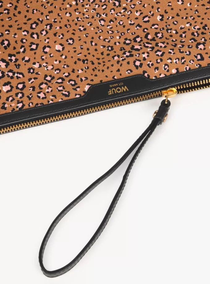 Pochette XL Bruna en velour - Wouf