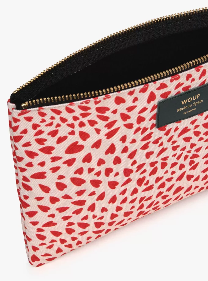 Pochette XL Coeur - Wouf