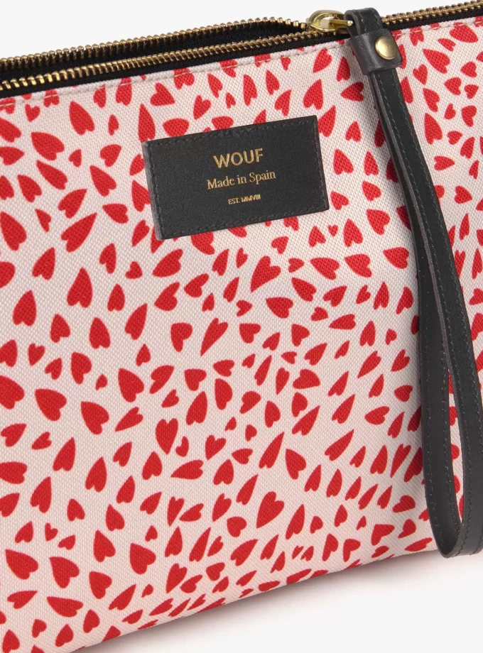 Pochette XL Coeur - Wouf