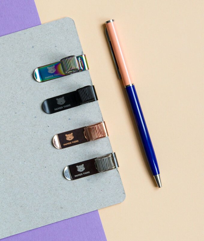 Clip Porte-Stylo - Iridescent - Papier Tigre