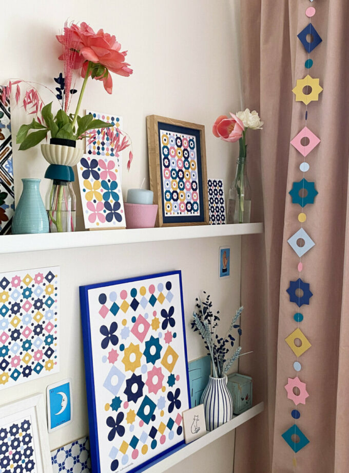 Guirlande Azulejos - Maison Ribambelle