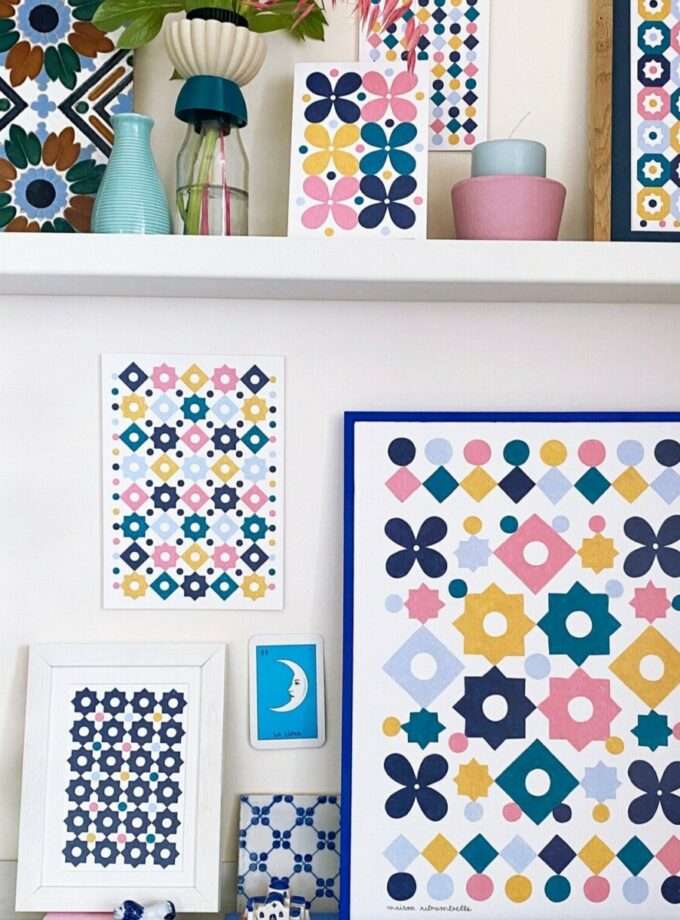 Mini guirlande Azulejos - Maison Ribambelle