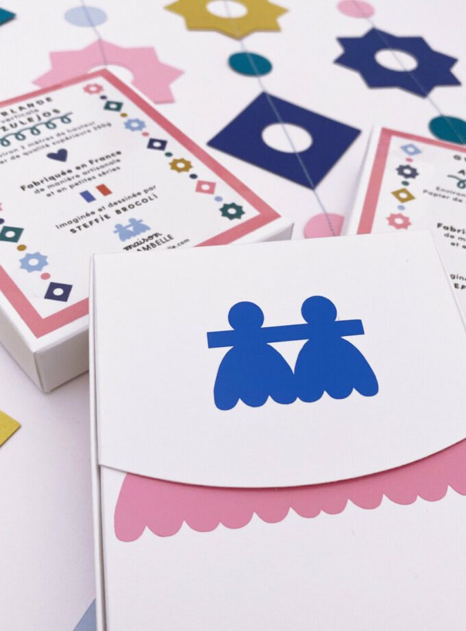 Mini guirlande Azulejos - Maison Ribambelle