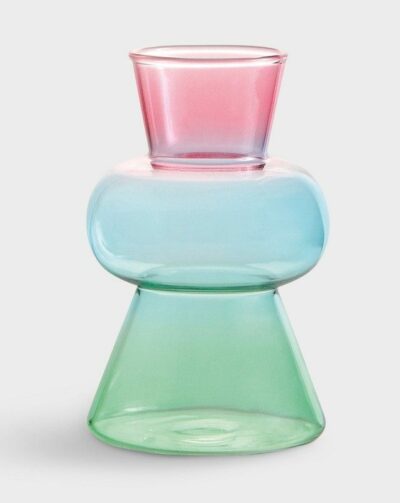 vase droplet pink