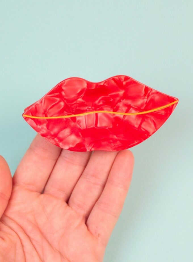 Pince à cheveux Bouche