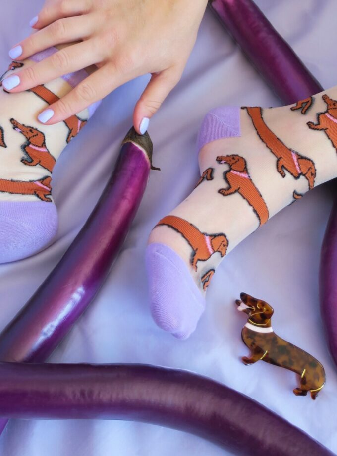 Pince à cheveux Teckel