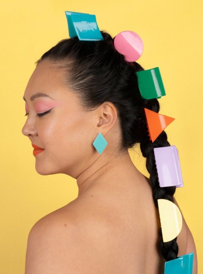 Pince à cheveux Triangle