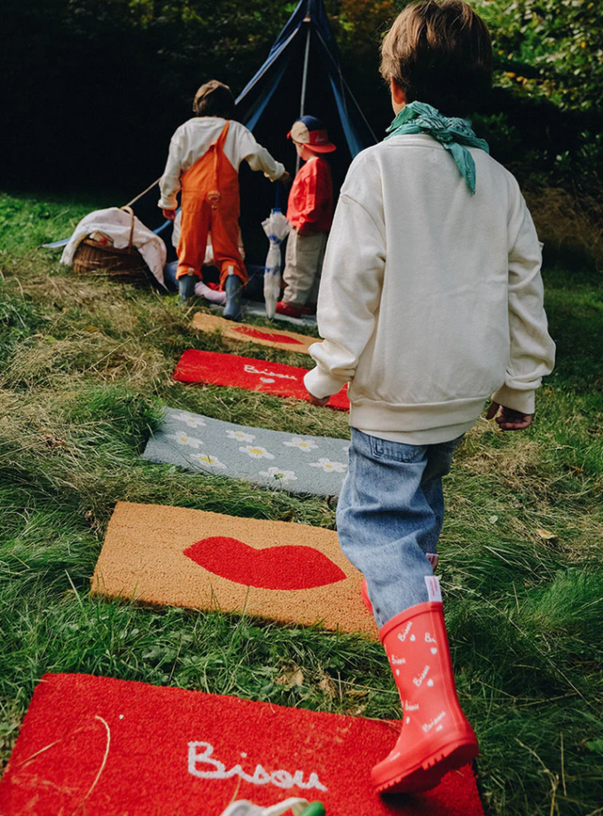 Paillasson Bisou - Mathilde Cabanas