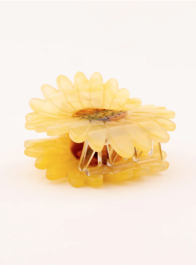Pince à cheveux tournesol