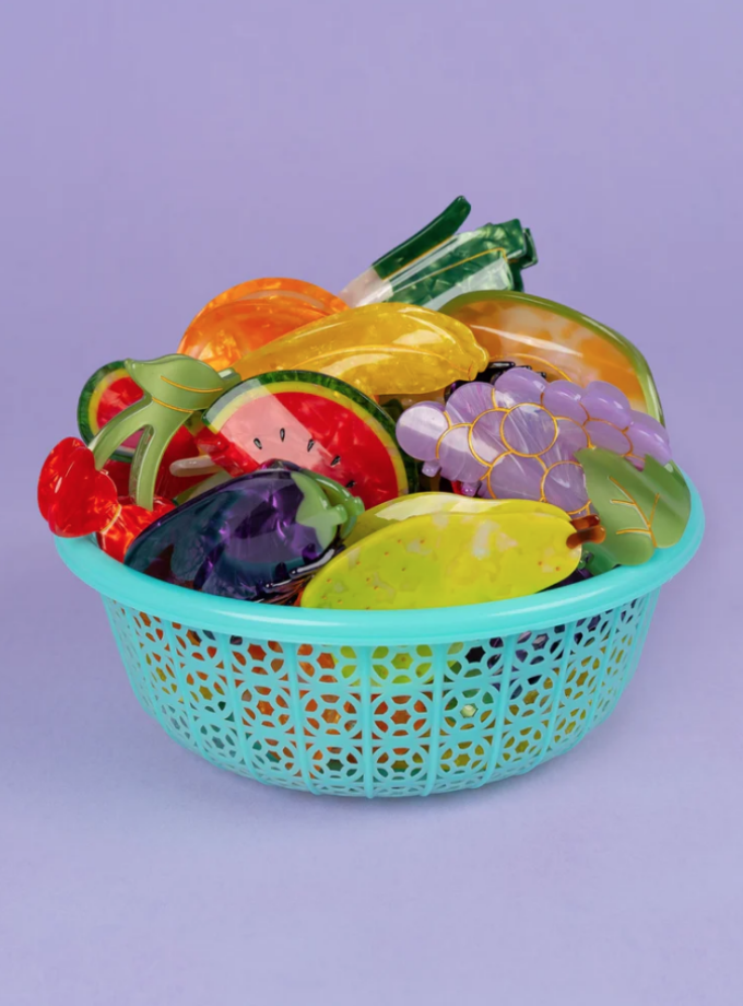 Pince à cheveux pastèque