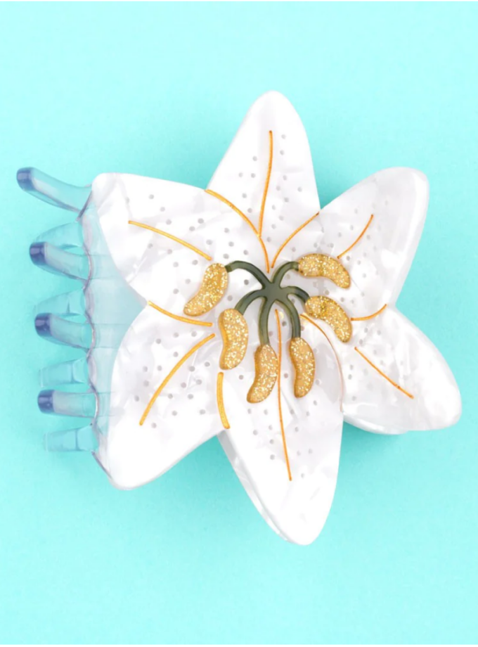 Pince à cheveux lys