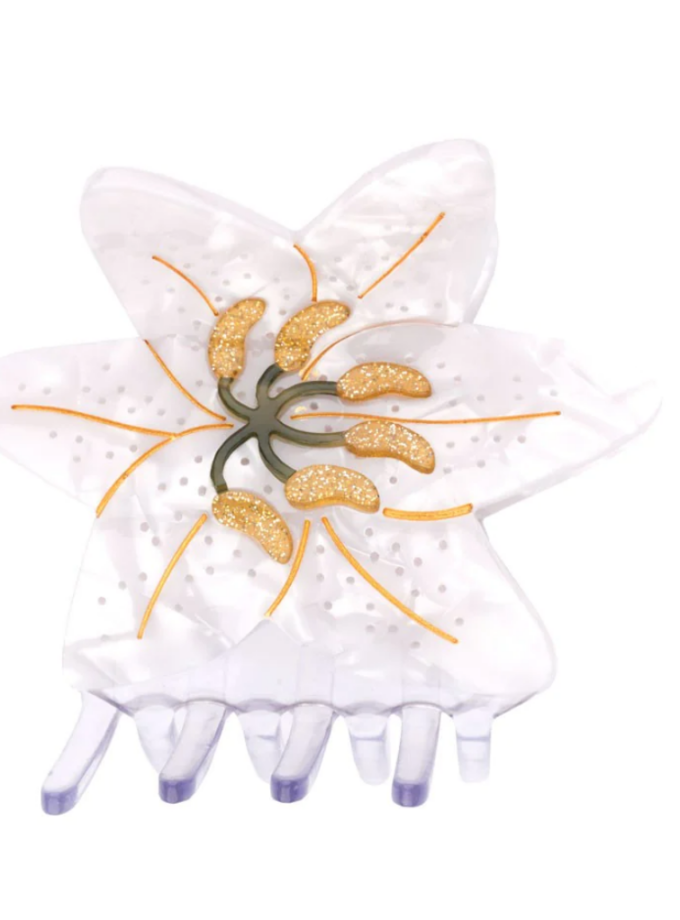 Pince à cheveux lys