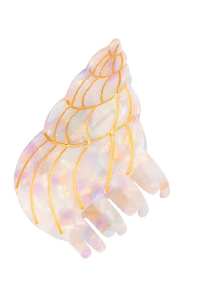 Pince à cheveux coquillage