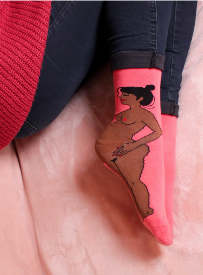 Chaussettes enceinte - Noire