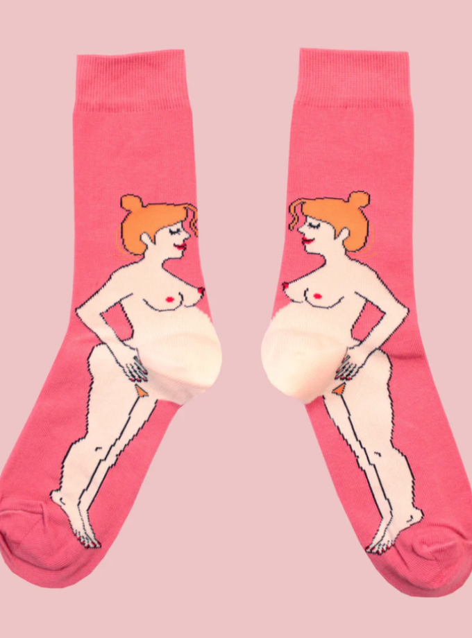 Chaussettes enceinte - Rousse