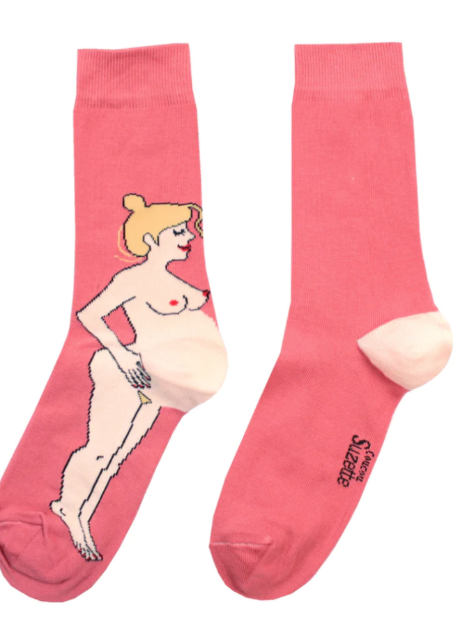 Chaussettes enceinte - Blonde