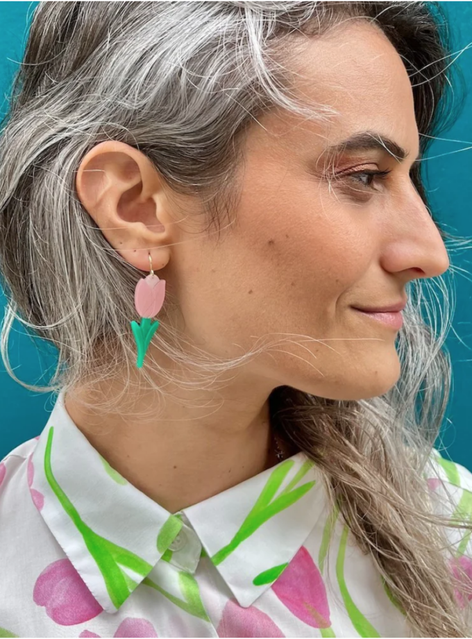 Boucles d'oreilles Tulipes