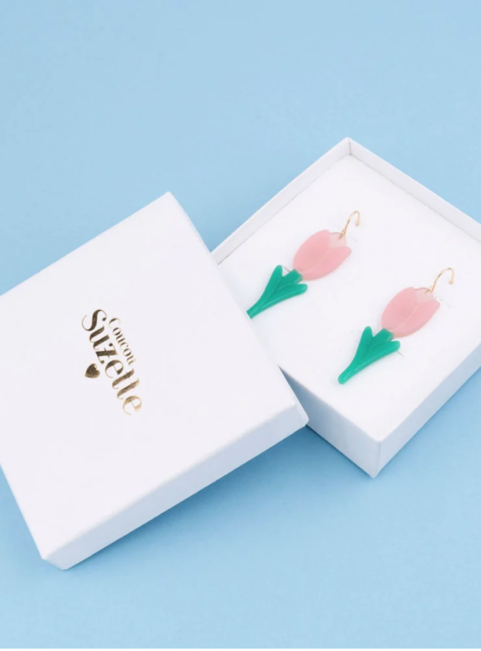 Boucles d'oreilles Tulipes
