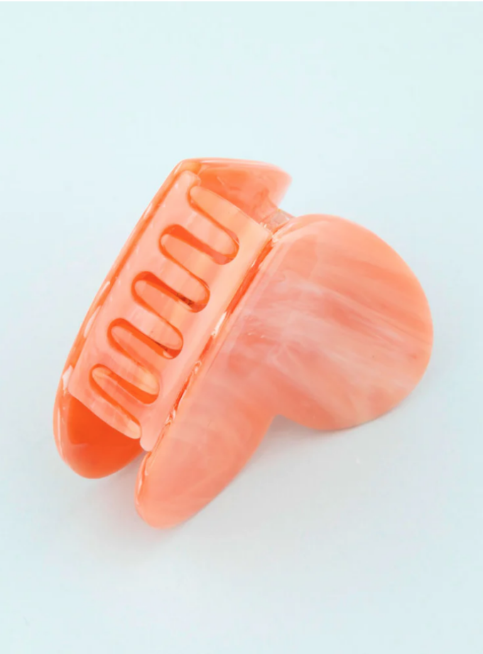 Pince à cheveux Coeur - Rose