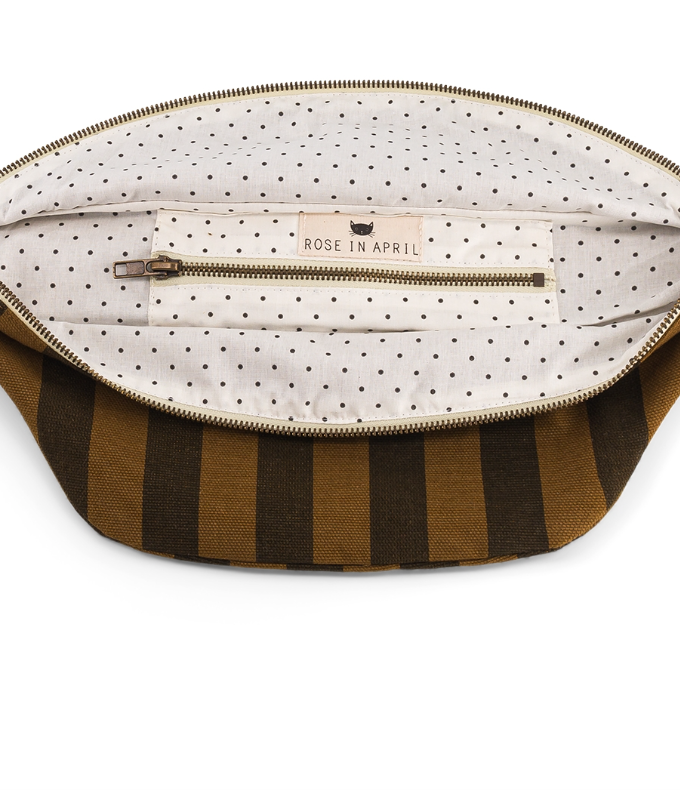 Sac banane Rayures- cumin