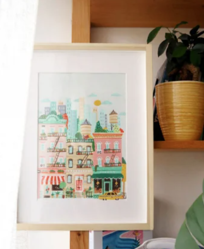 Coffret peinture -  New York