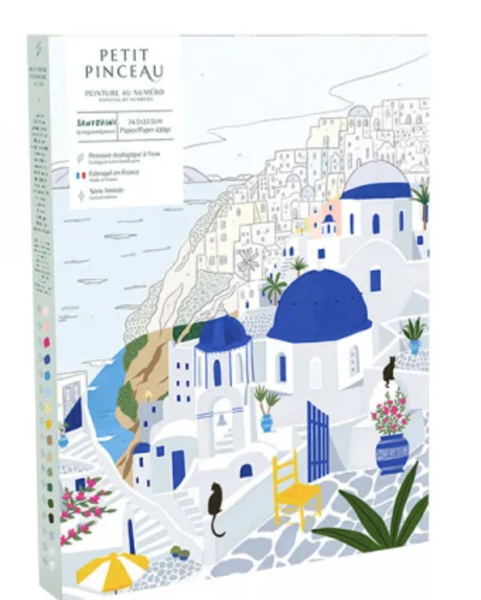 Coffret peinture - Santorini