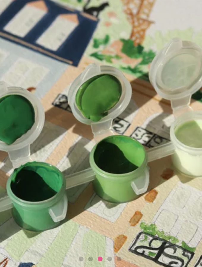 Coffret peinture -  Paris