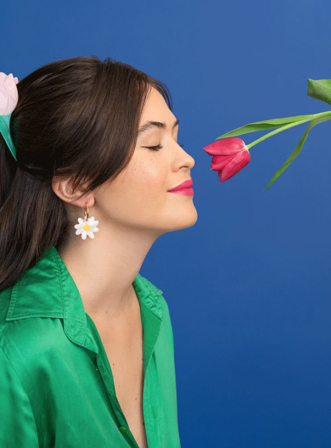 Pince à cheveux tulipe