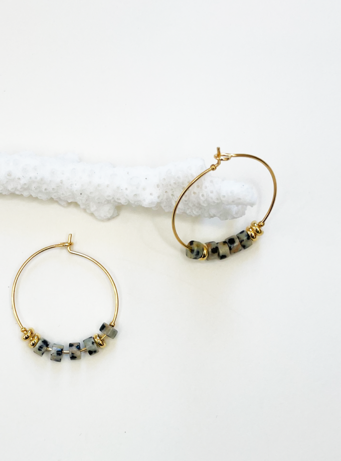 Créoles Taloula jaspe dalmatienne