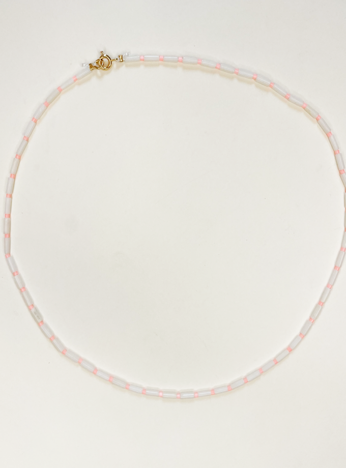 Collier Lulu perles corail