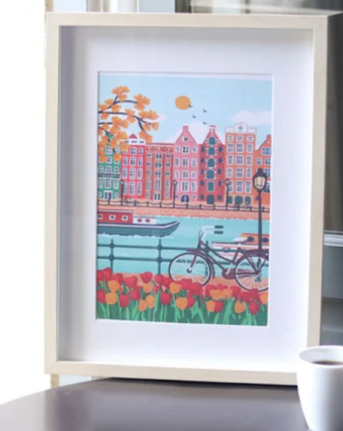 Coffret peinture -  Amsterdam