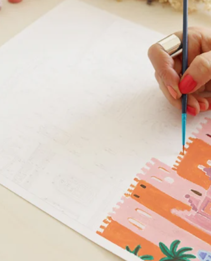 Coffret peinture - Maroc