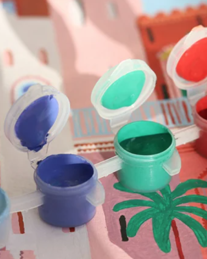 Coffret peinture - Maroc