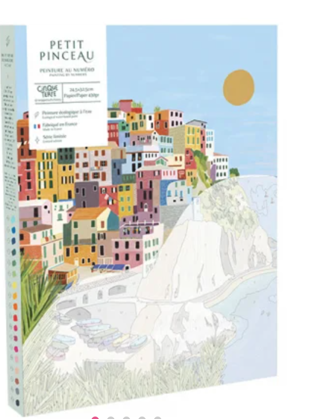 Coffret peinture - L'italie , Cinque terre