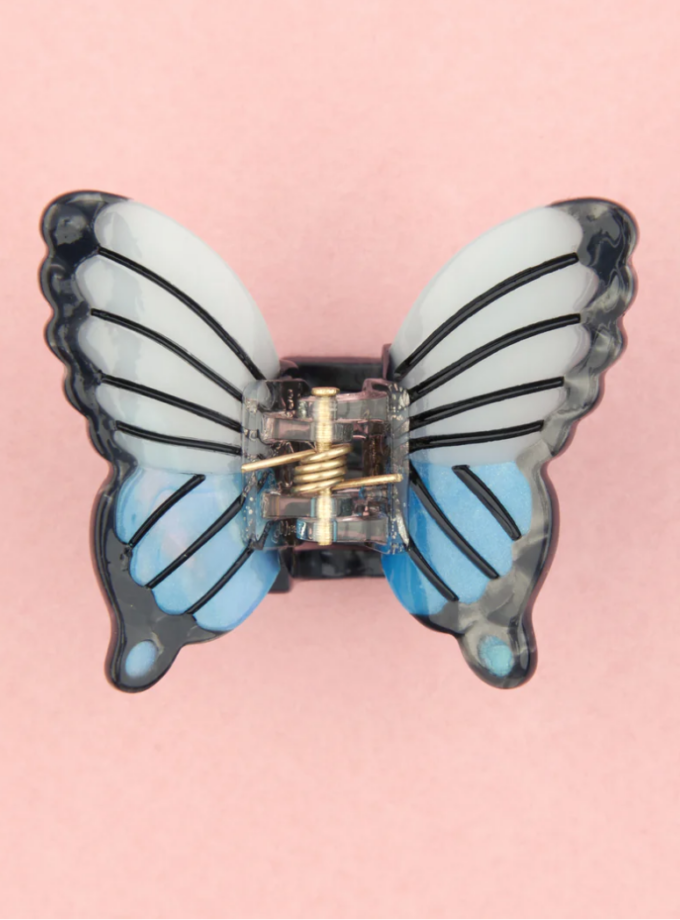 Mini pince Papillon de nuit - bleu