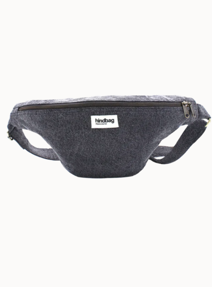 Sac banane Sasha- Denim gris