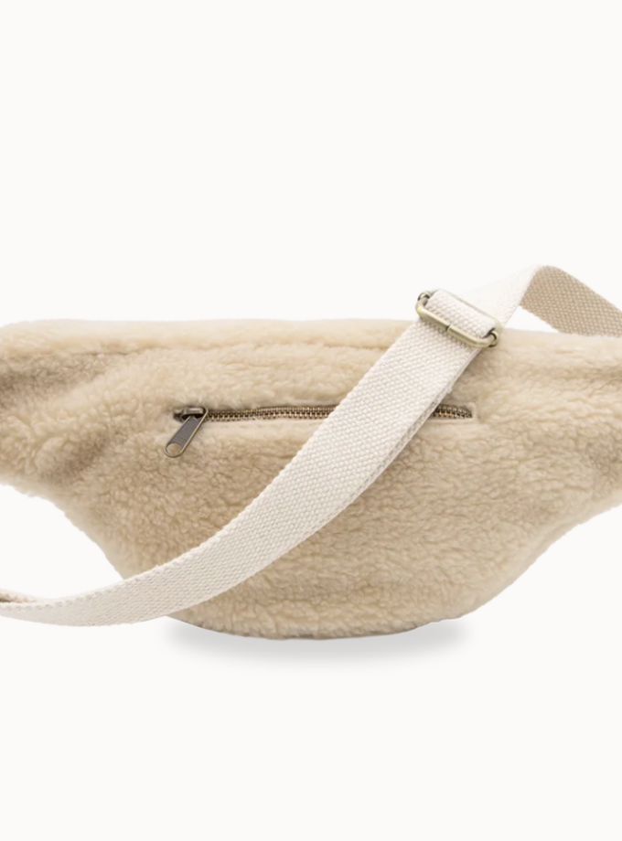 Sac banane Sasha- Teddy beige
