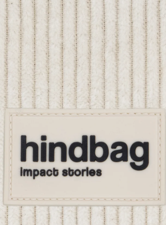 Sac banane Sasha - Velours creme