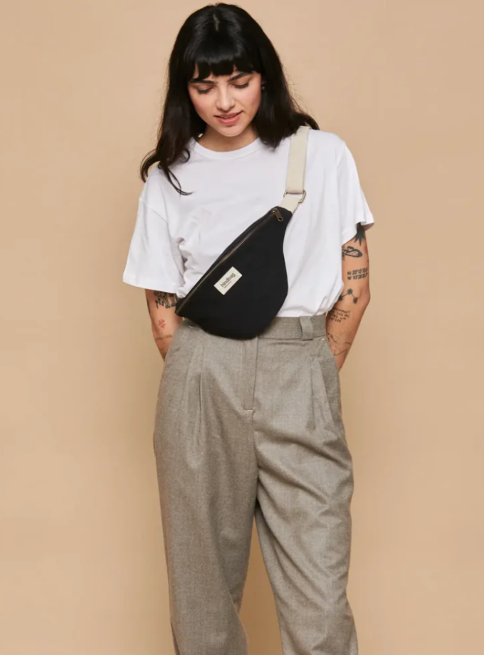 Sac banane Olivia - Noir