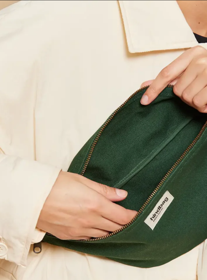 Sac banane Olivia - Vert sapin